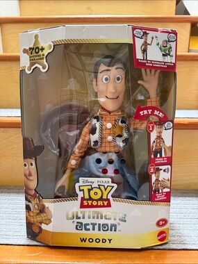 Disney Pixar Ultimate Action Woody Doll